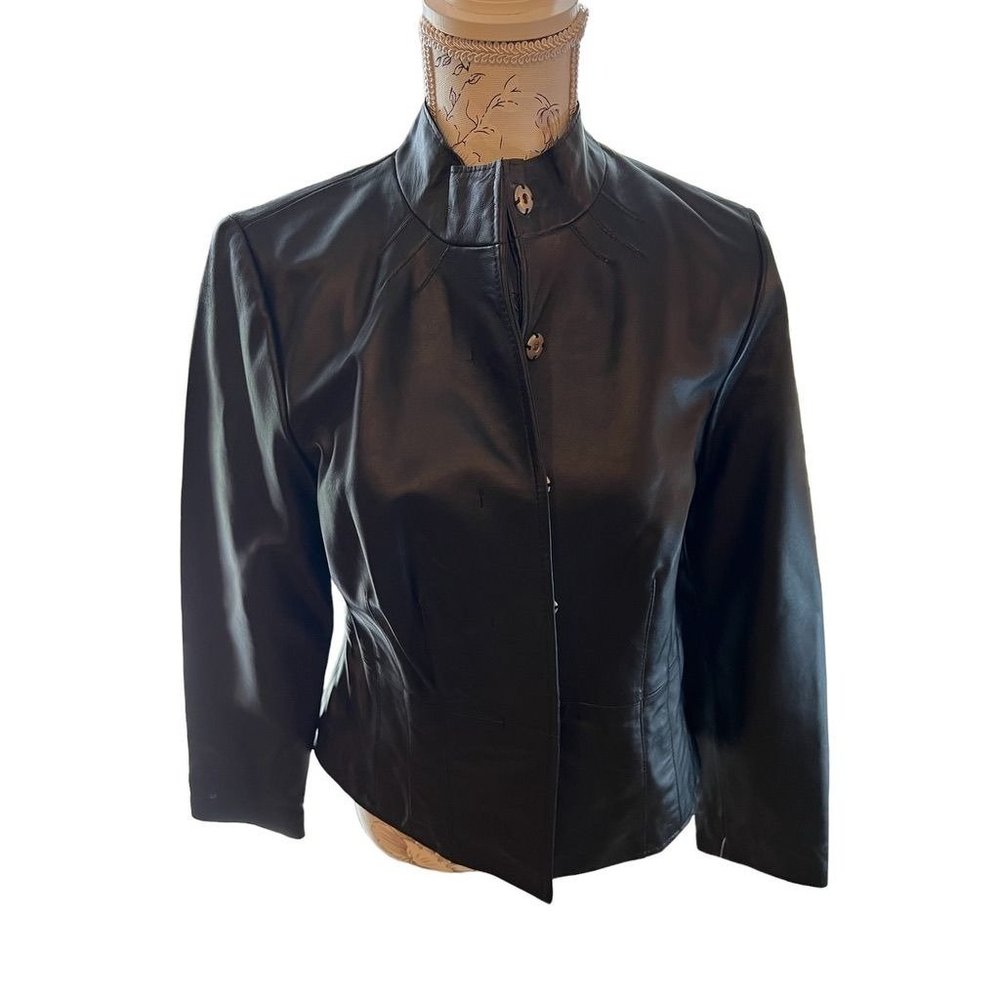 i.e. Petite Genuine Leather Jacket/Blazer NWT Medium
